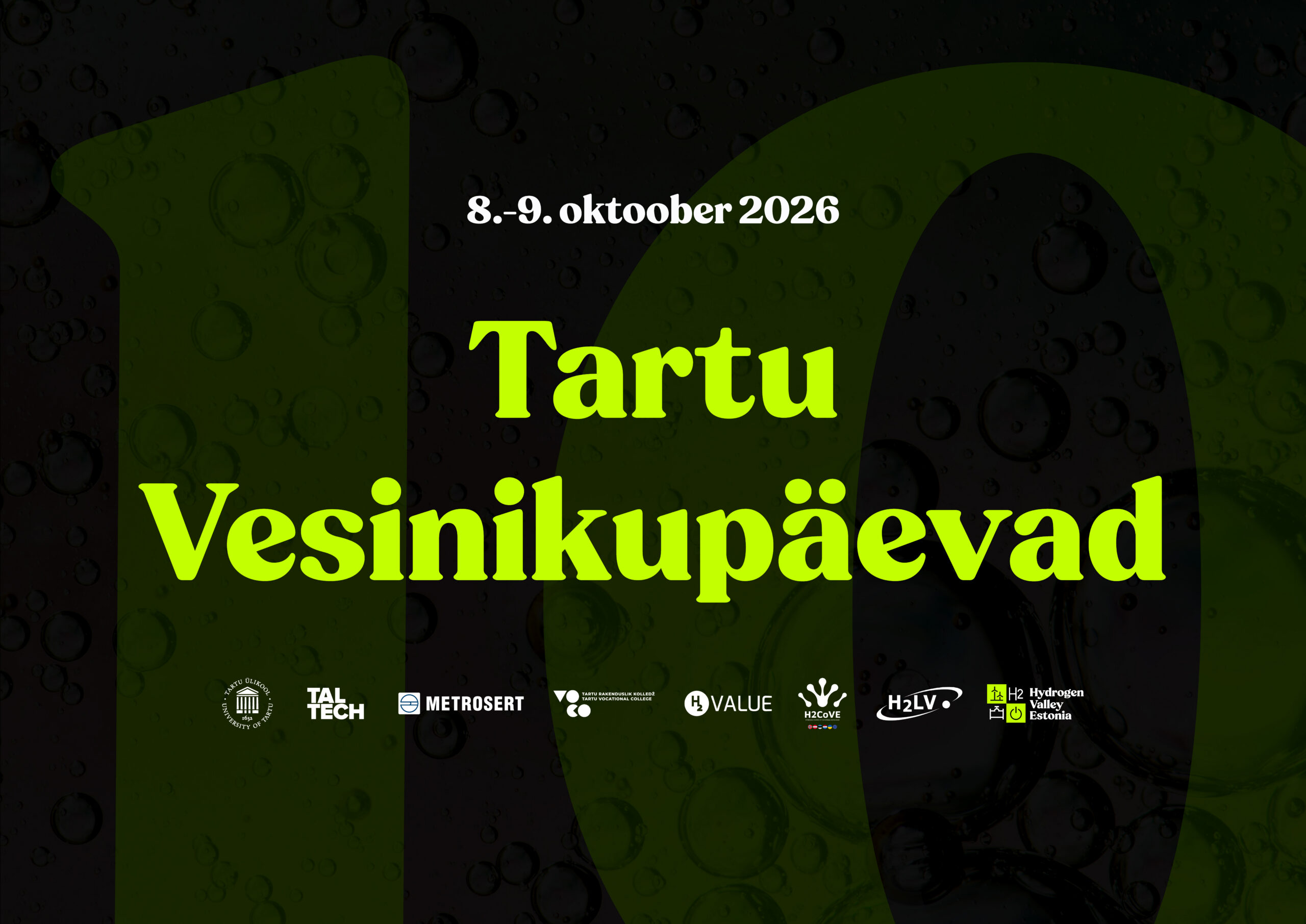 Olete oodatud Tartu Vesinikupäevade 10. aastapäeva tippsündmusele!